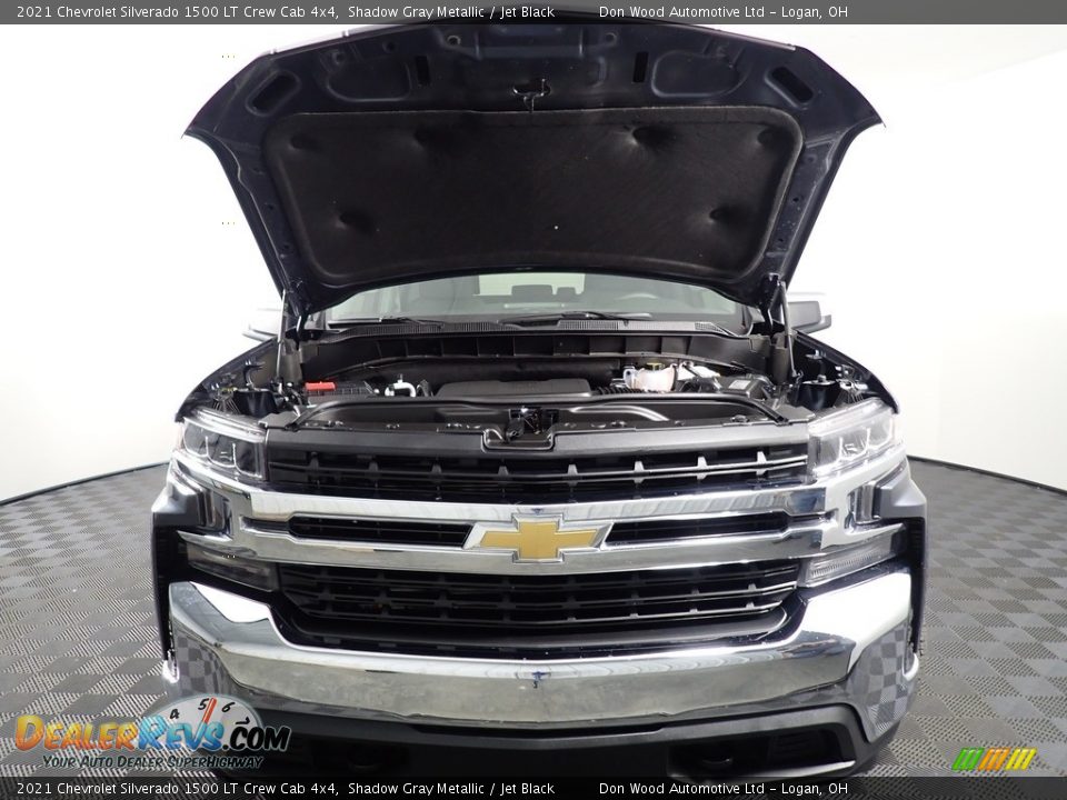 2021 Chevrolet Silverado 1500 LT Crew Cab 4x4 Shadow Gray Metallic / Jet Black Photo #6