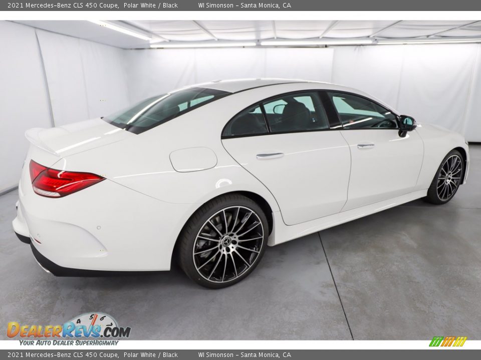 2021 Mercedes-Benz CLS 450 Coupe Polar White / Black Photo #3