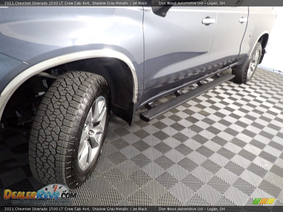 2021 Chevrolet Silverado 1500 LT Crew Cab 4x4 Shadow Gray Metallic / Jet Black Photo #9