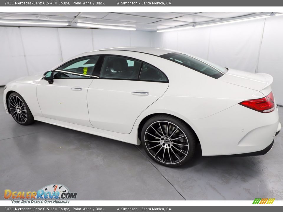 2021 Mercedes-Benz CLS 450 Coupe Polar White / Black Photo #5