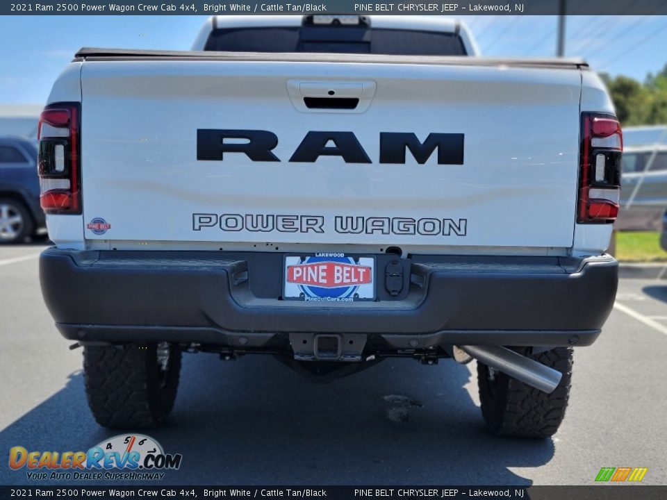 2021 Ram 2500 Power Wagon Crew Cab 4x4 Bright White / Cattle Tan/Black Photo #7
