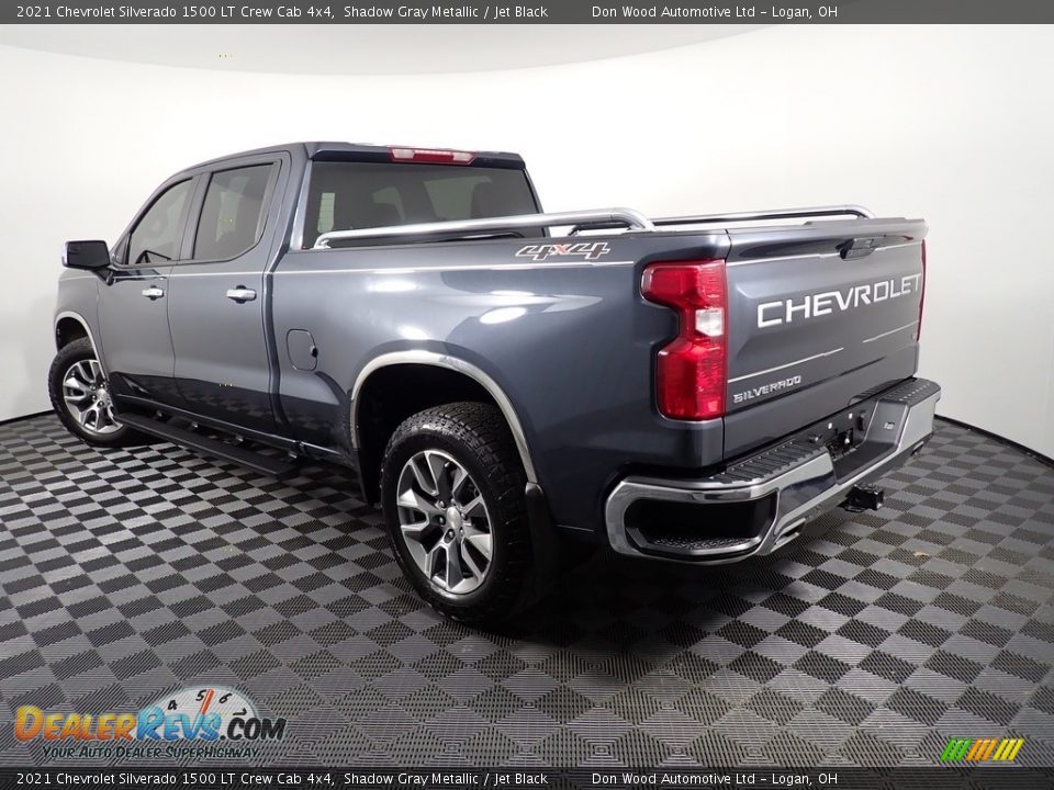 2021 Chevrolet Silverado 1500 LT Crew Cab 4x4 Shadow Gray Metallic / Jet Black Photo #11
