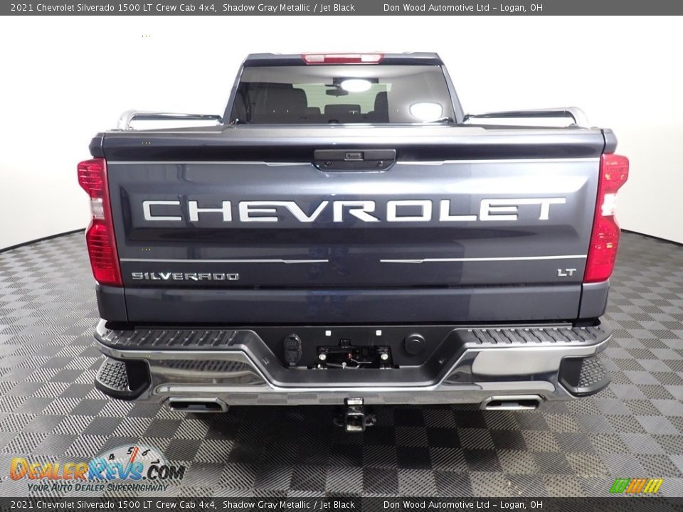 2021 Chevrolet Silverado 1500 LT Crew Cab 4x4 Shadow Gray Metallic / Jet Black Photo #12