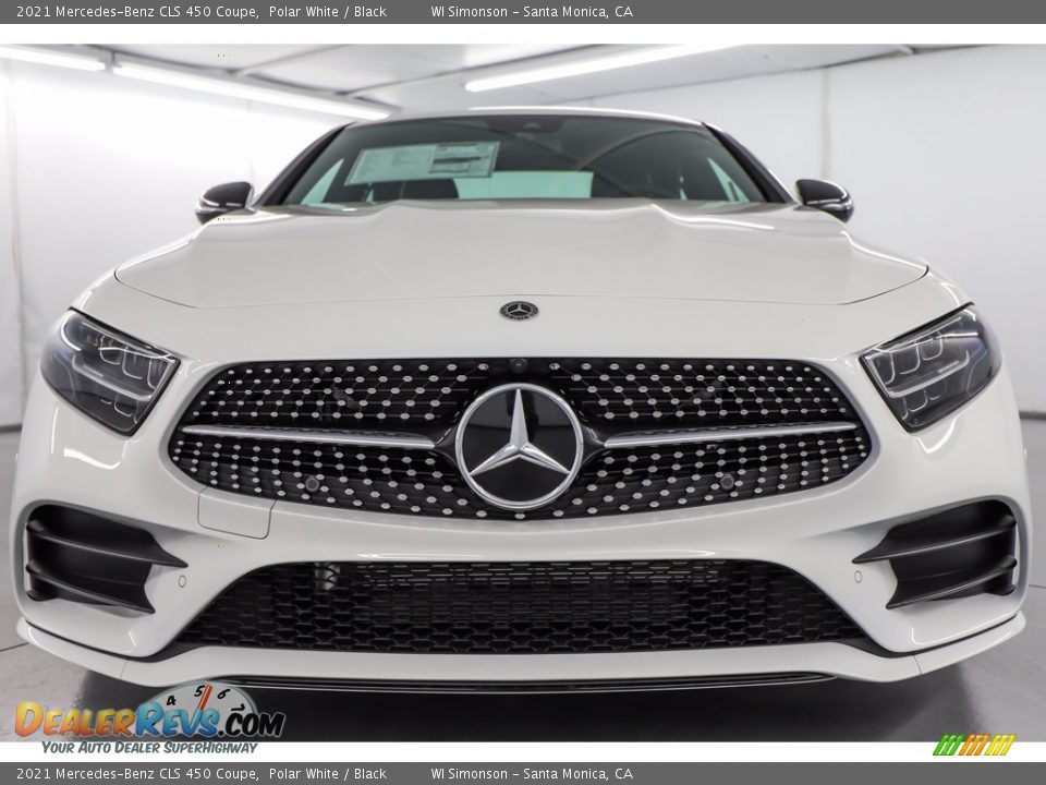 2021 Mercedes-Benz CLS 450 Coupe Polar White / Black Photo #7