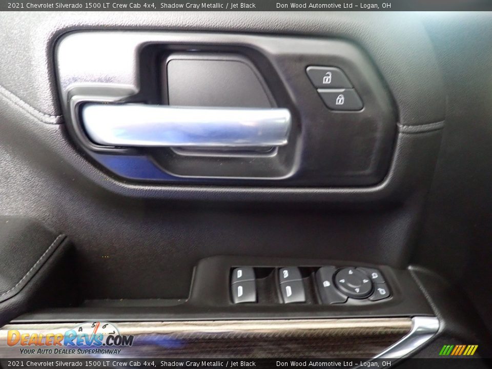 2021 Chevrolet Silverado 1500 LT Crew Cab 4x4 Shadow Gray Metallic / Jet Black Photo #19