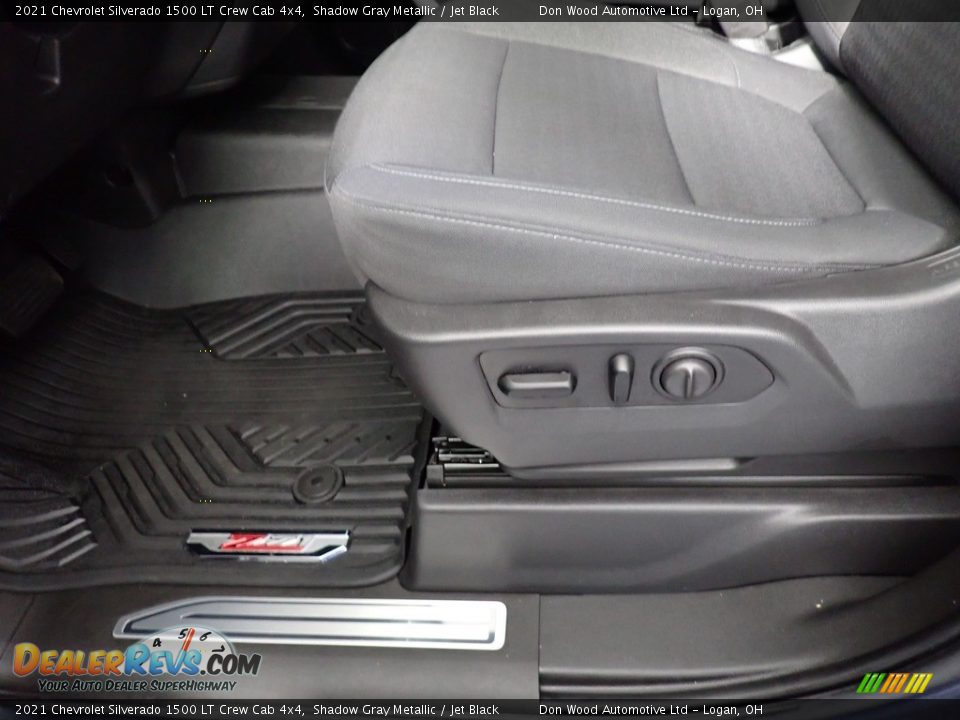 2021 Chevrolet Silverado 1500 LT Crew Cab 4x4 Shadow Gray Metallic / Jet Black Photo #21