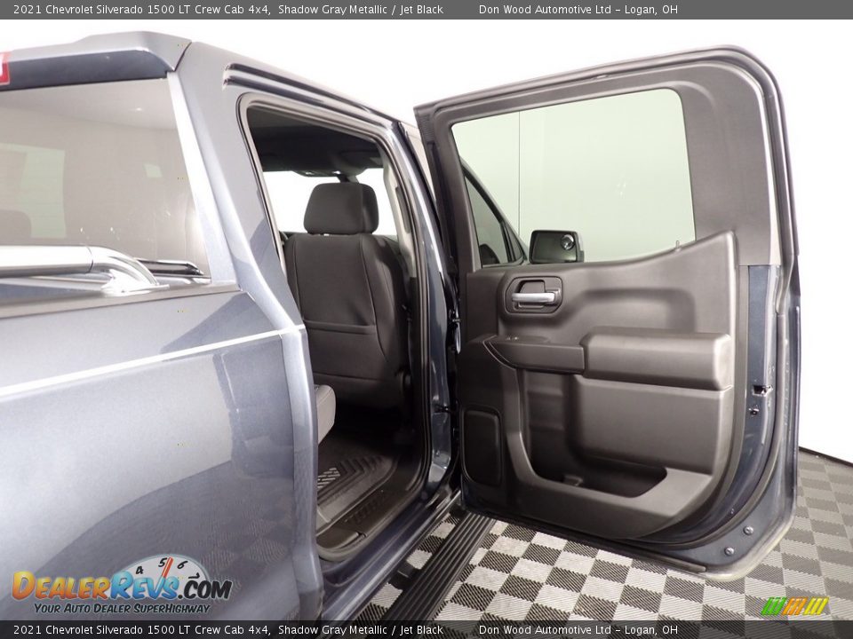 2021 Chevrolet Silverado 1500 LT Crew Cab 4x4 Shadow Gray Metallic / Jet Black Photo #28