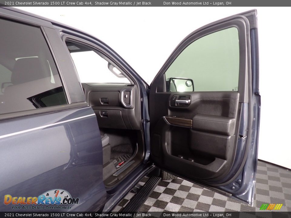 2021 Chevrolet Silverado 1500 LT Crew Cab 4x4 Shadow Gray Metallic / Jet Black Photo #30