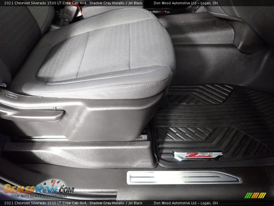 2021 Chevrolet Silverado 1500 LT Crew Cab 4x4 Shadow Gray Metallic / Jet Black Photo #31