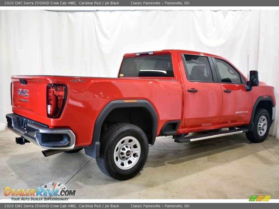 2020 GMC Sierra 3500HD Crew Cab 4WD Cardinal Red / Jet Black Photo #2