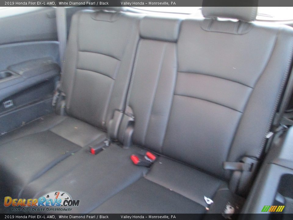 2019 Honda Pilot EX-L AWD White Diamond Pearl / Black Photo #12