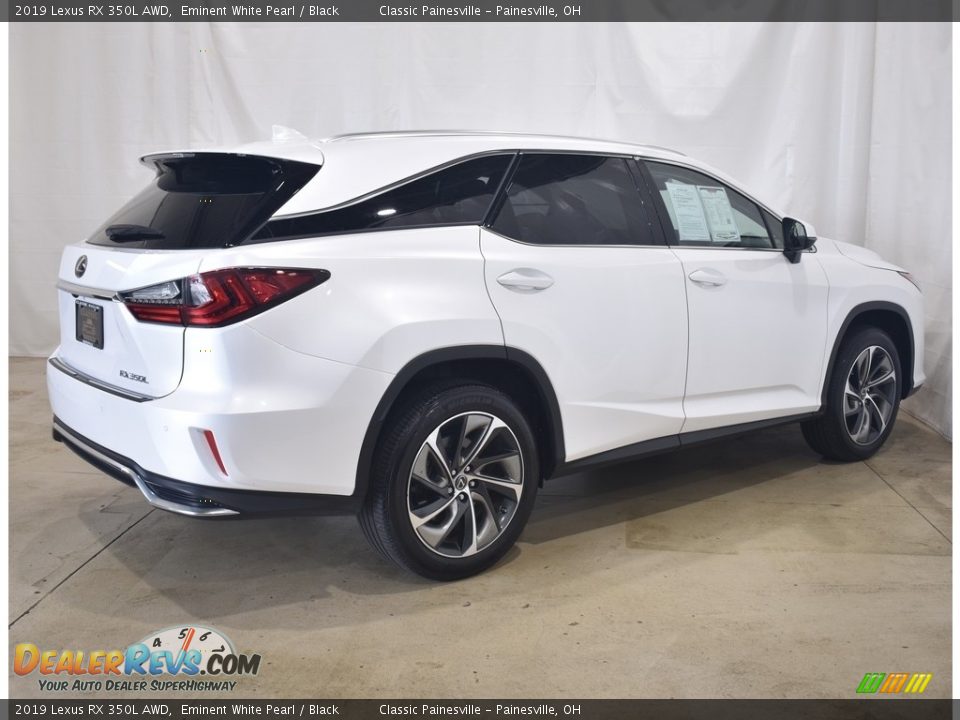 2019 Lexus RX 350L AWD Eminent White Pearl / Black Photo #2