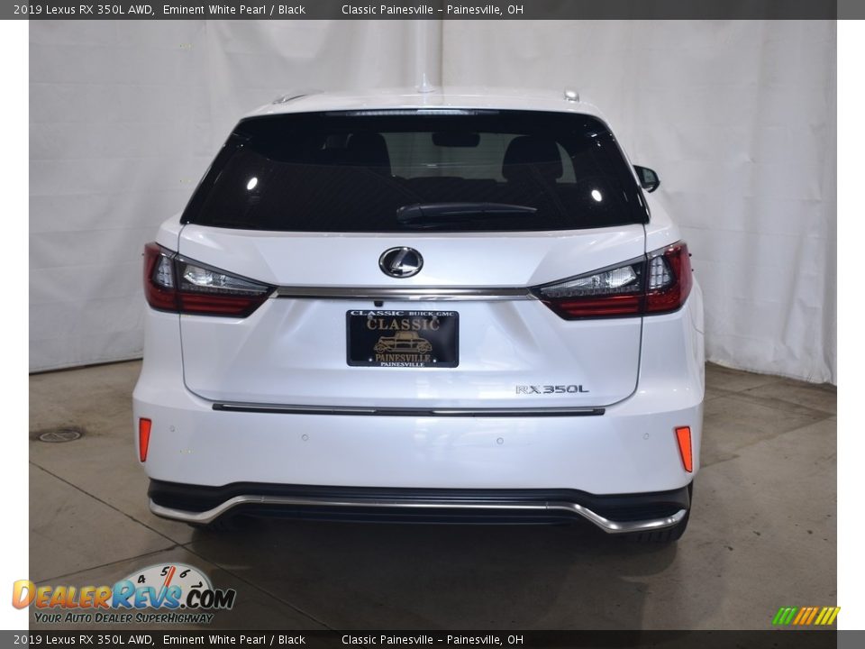 2019 Lexus RX 350L AWD Eminent White Pearl / Black Photo #3