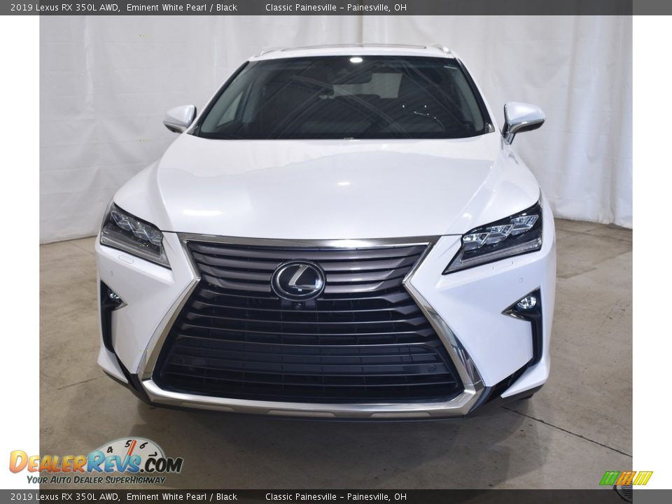 2019 Lexus RX 350L AWD Eminent White Pearl / Black Photo #4