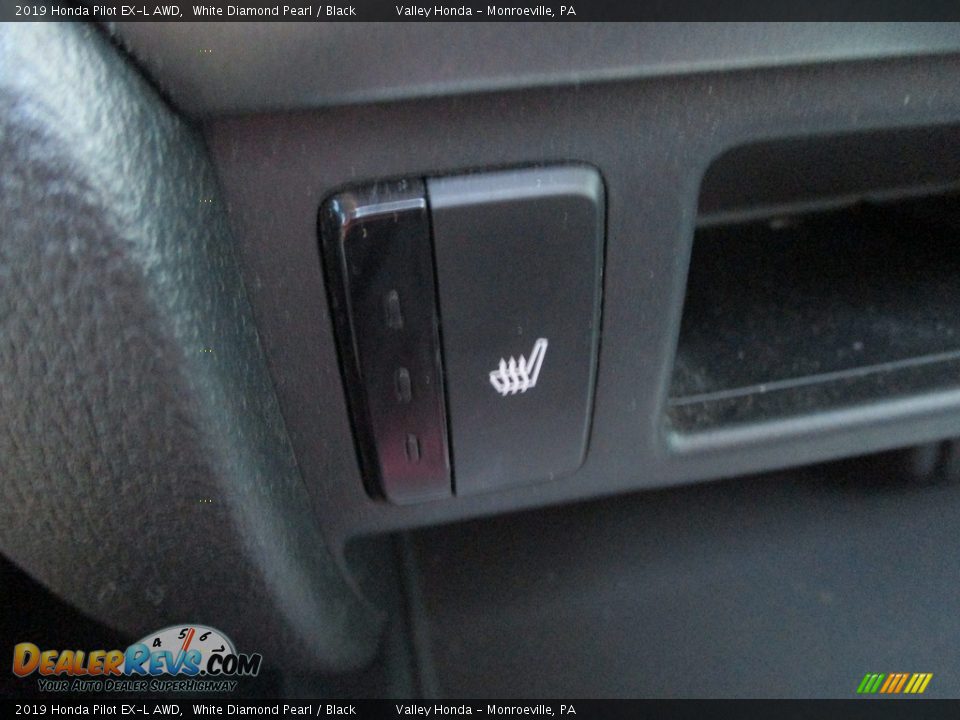 2019 Honda Pilot EX-L AWD White Diamond Pearl / Black Photo #18