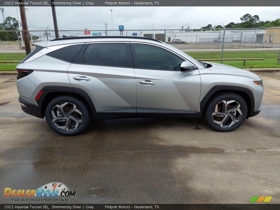 2022 Hyundai Tucson SEL Shimmering Silver / Gray Photo #12