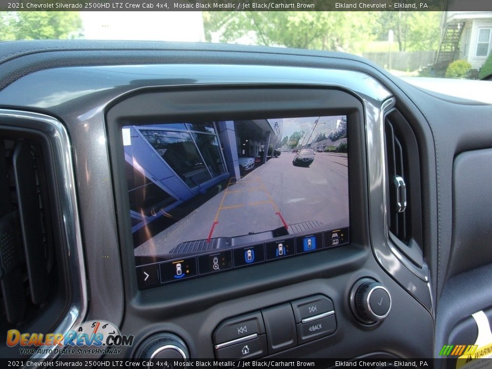 2021 Chevrolet Silverado 2500HD LTZ Crew Cab 4x4 Mosaic Black Metallic / Jet Black/Carhartt Brown Photo #36