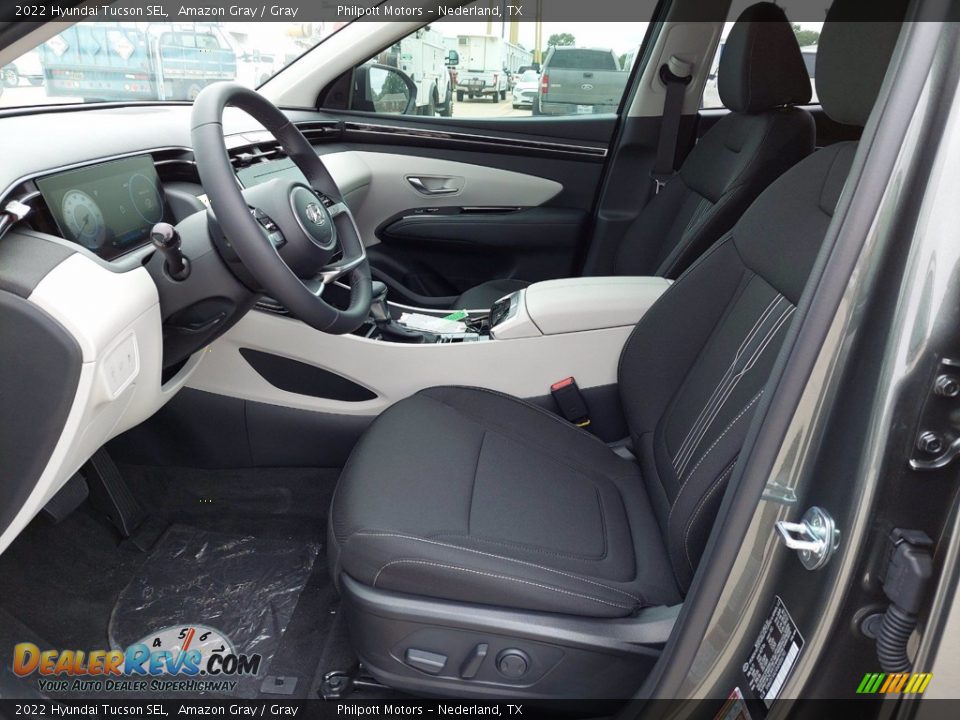 Gray Interior - 2022 Hyundai Tucson SEL Photo #4