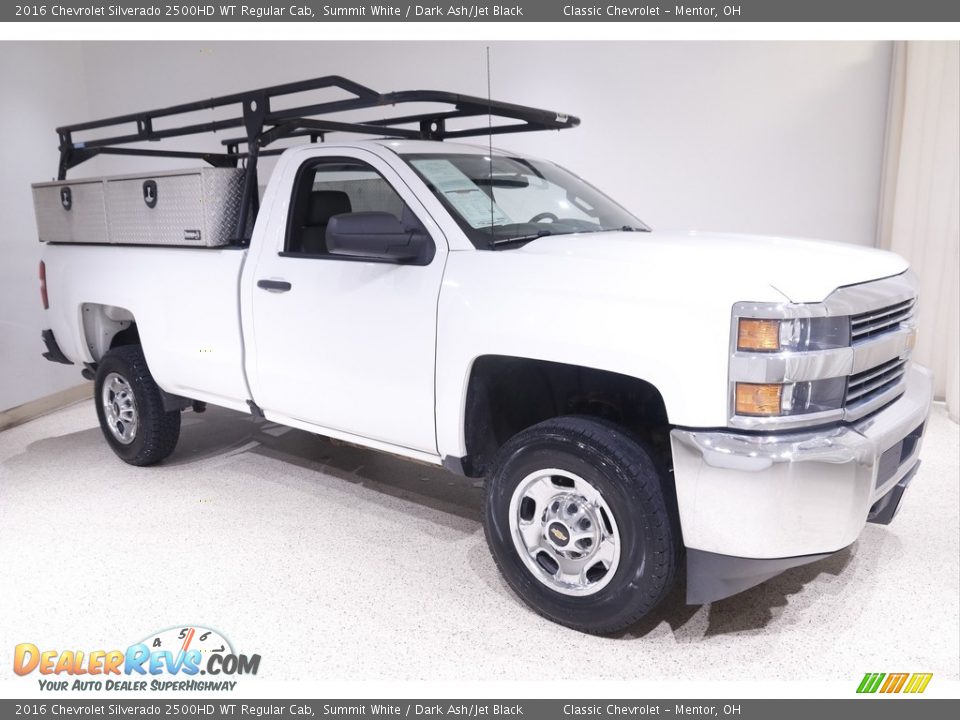 Summit White 2016 Chevrolet Silverado 2500HD WT Regular Cab Photo #1