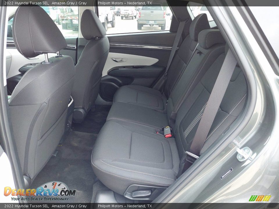 2022 Hyundai Tucson SEL Amazon Gray / Gray Photo #6