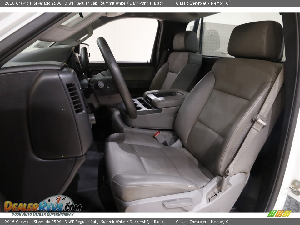 Front Seat of 2016 Chevrolet Silverado 2500HD WT Regular Cab Photo #7
