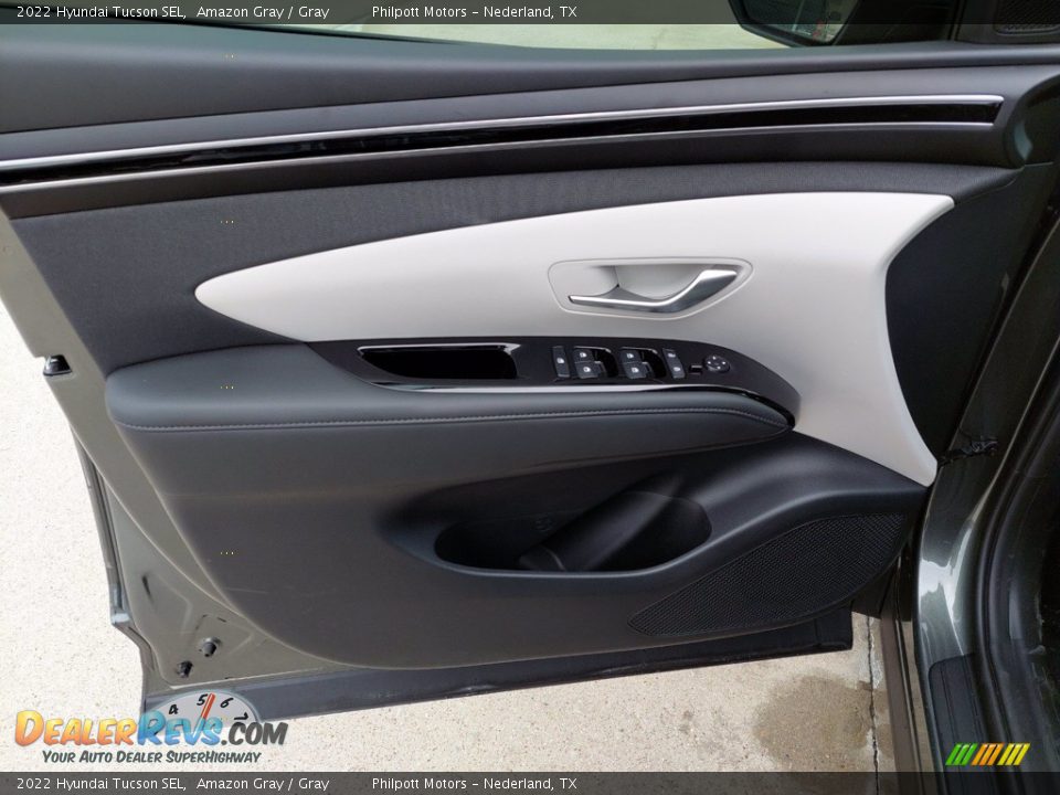 2022 Hyundai Tucson SEL Amazon Gray / Gray Photo #13