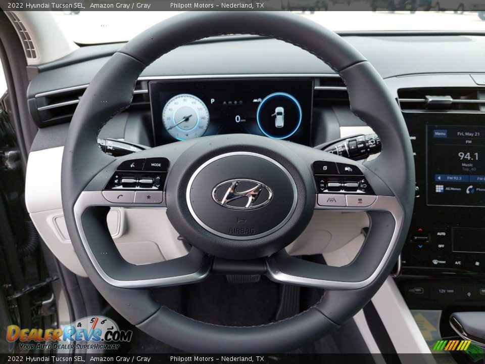 2022 Hyundai Tucson SEL Amazon Gray / Gray Photo #15