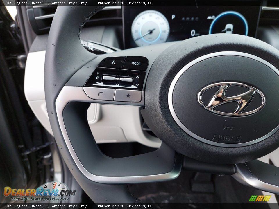 2022 Hyundai Tucson SEL Amazon Gray / Gray Photo #16