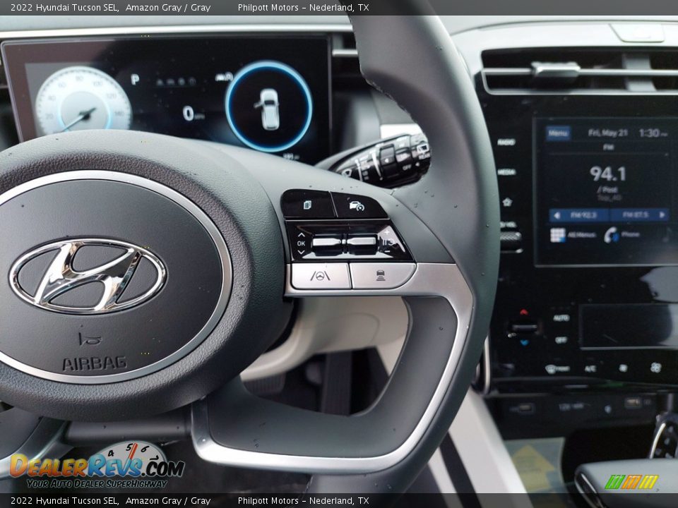 2022 Hyundai Tucson SEL Amazon Gray / Gray Photo #17