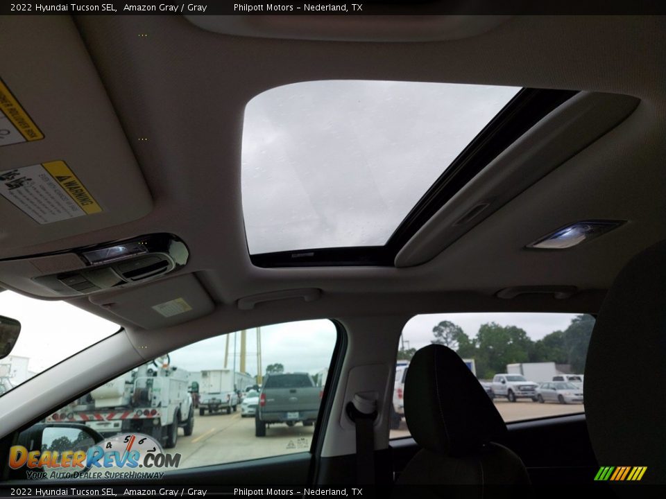 2022 Hyundai Tucson SEL Amazon Gray / Gray Photo #21