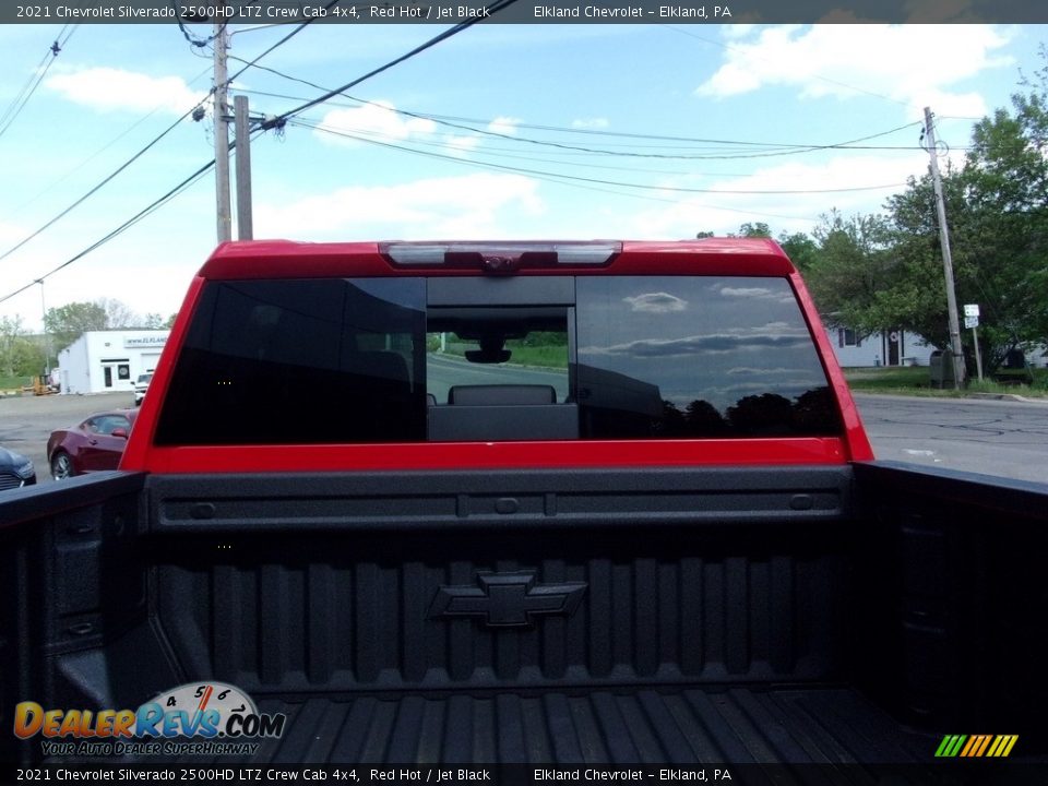 2021 Chevrolet Silverado 2500HD LTZ Crew Cab 4x4 Red Hot / Jet Black Photo #12