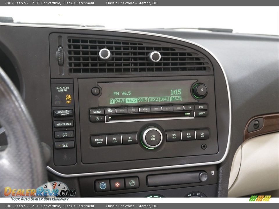 Audio System of 2009 Saab 9-3 2.0T Convertible Photo #11