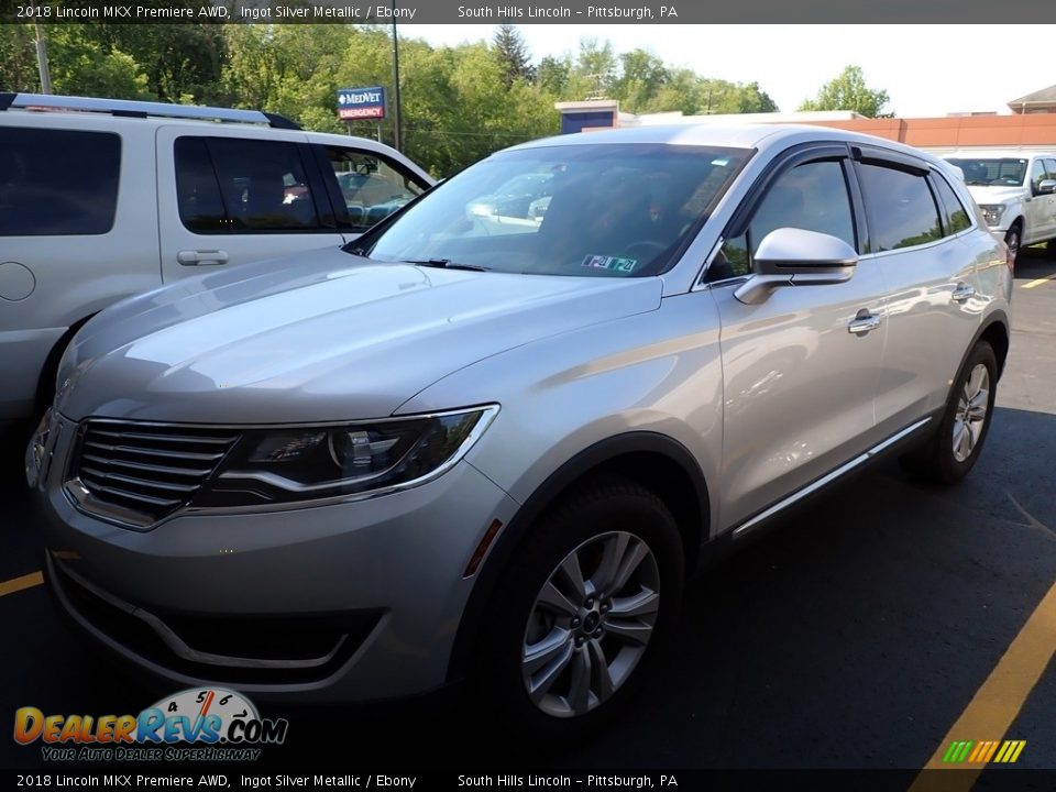 2018 Lincoln MKX Premiere AWD Ingot Silver Metallic / Ebony Photo #1