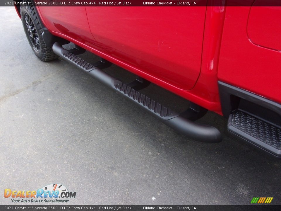 2021 Chevrolet Silverado 2500HD LTZ Crew Cab 4x4 Red Hot / Jet Black Photo #16