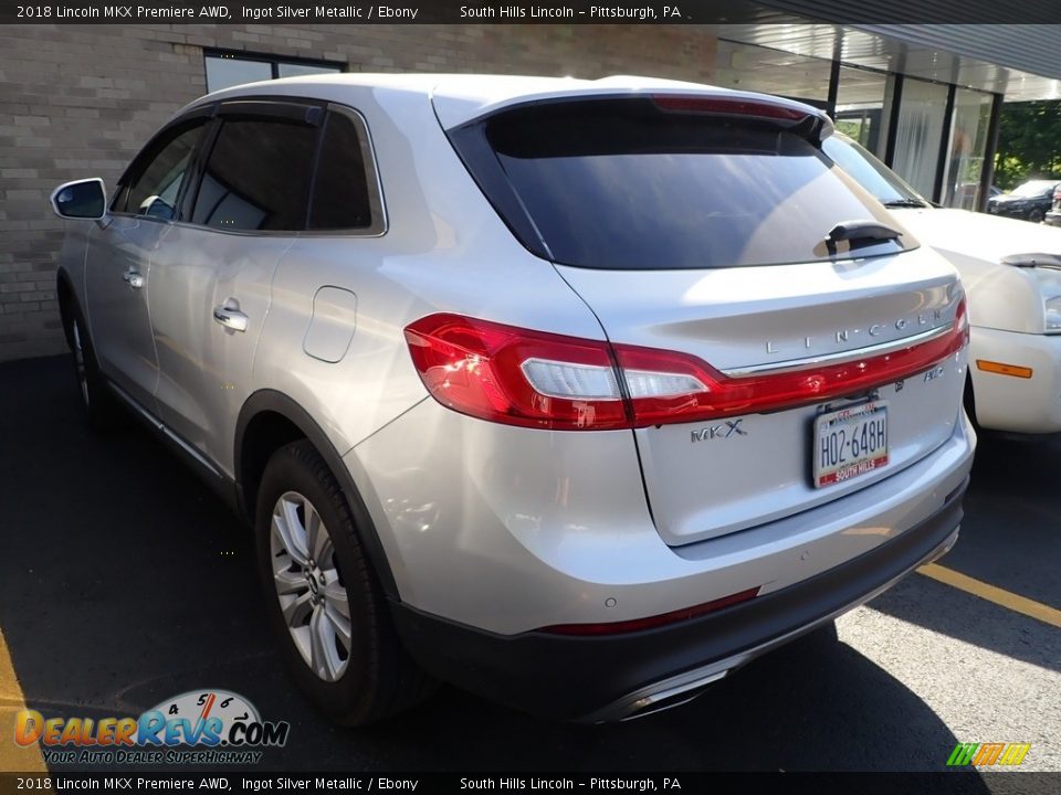 2018 Lincoln MKX Premiere AWD Ingot Silver Metallic / Ebony Photo #2