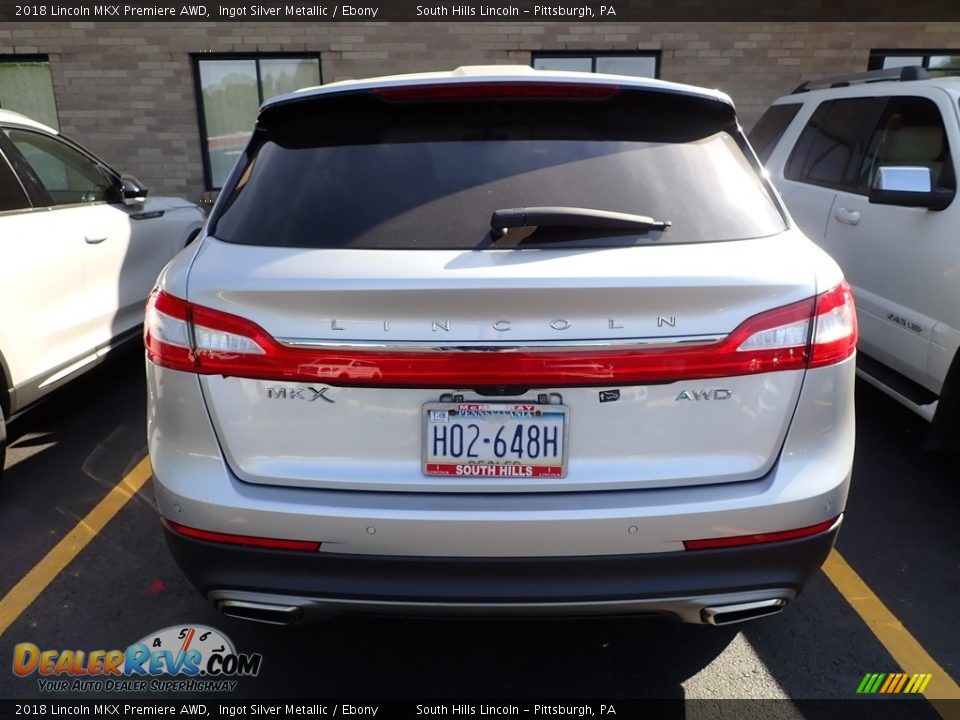 2018 Lincoln MKX Premiere AWD Ingot Silver Metallic / Ebony Photo #3