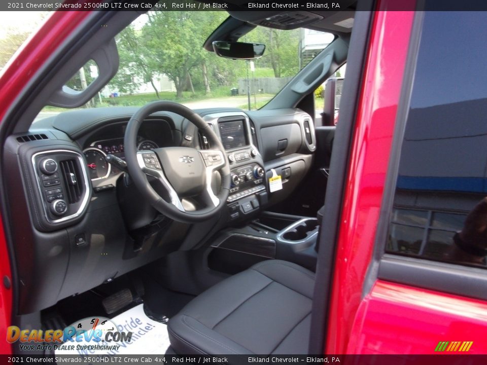 2021 Chevrolet Silverado 2500HD LTZ Crew Cab 4x4 Red Hot / Jet Black Photo #20