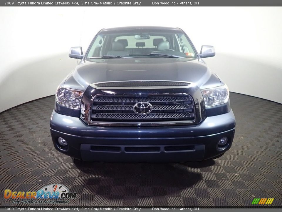 2009 Toyota Tundra Limited CrewMax 4x4 Slate Gray Metallic / Graphite Gray Photo #5