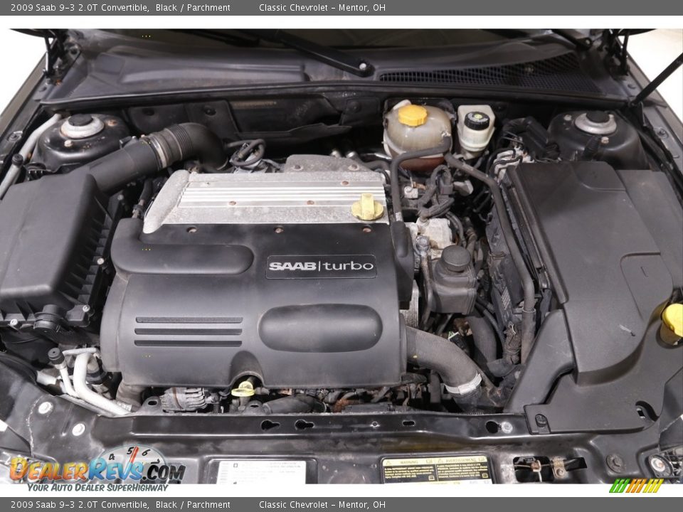2009 Saab 9-3 2.0T Convertible 2.0 Liter Turbocharged DOHC 16-Valve 4 Cylinder Engine Photo #19