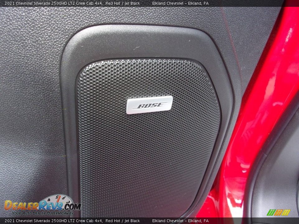 2021 Chevrolet Silverado 2500HD LTZ Crew Cab 4x4 Red Hot / Jet Black Photo #23