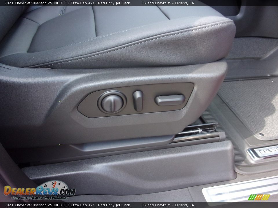 2021 Chevrolet Silverado 2500HD LTZ Crew Cab 4x4 Red Hot / Jet Black Photo #26