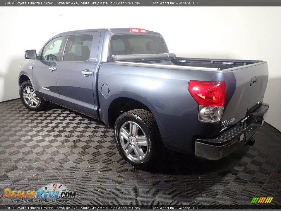 2009 Toyota Tundra Limited CrewMax 4x4 Slate Gray Metallic / Graphite Gray Photo #12