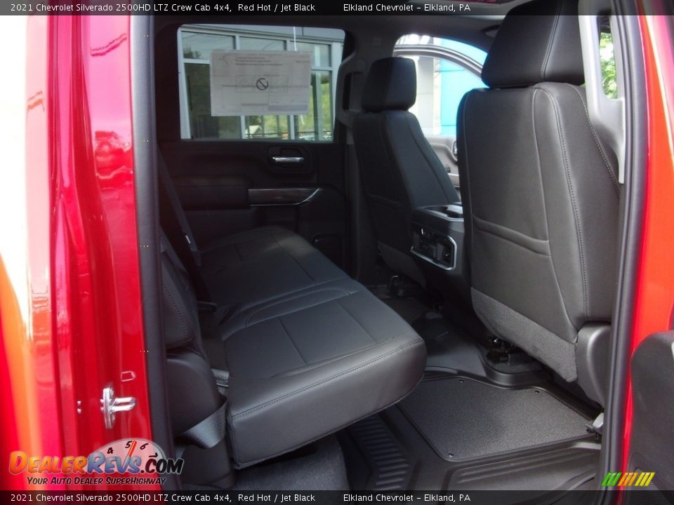 2021 Chevrolet Silverado 2500HD LTZ Crew Cab 4x4 Red Hot / Jet Black Photo #27