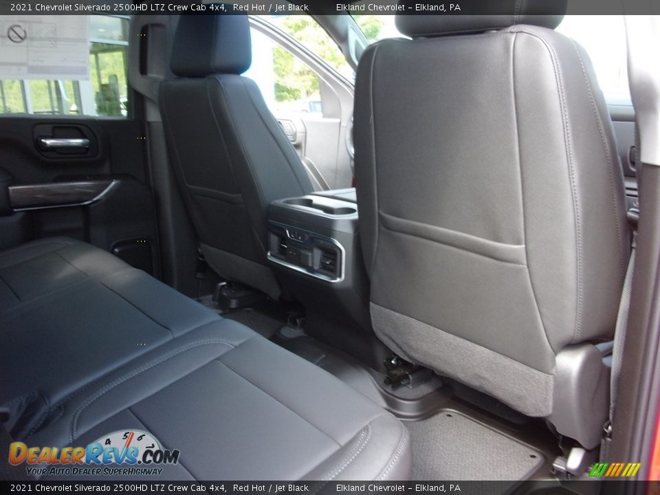 2021 Chevrolet Silverado 2500HD LTZ Crew Cab 4x4 Red Hot / Jet Black Photo #28
