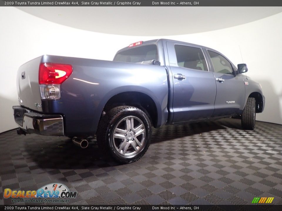 2009 Toyota Tundra Limited CrewMax 4x4 Slate Gray Metallic / Graphite Gray Photo #14