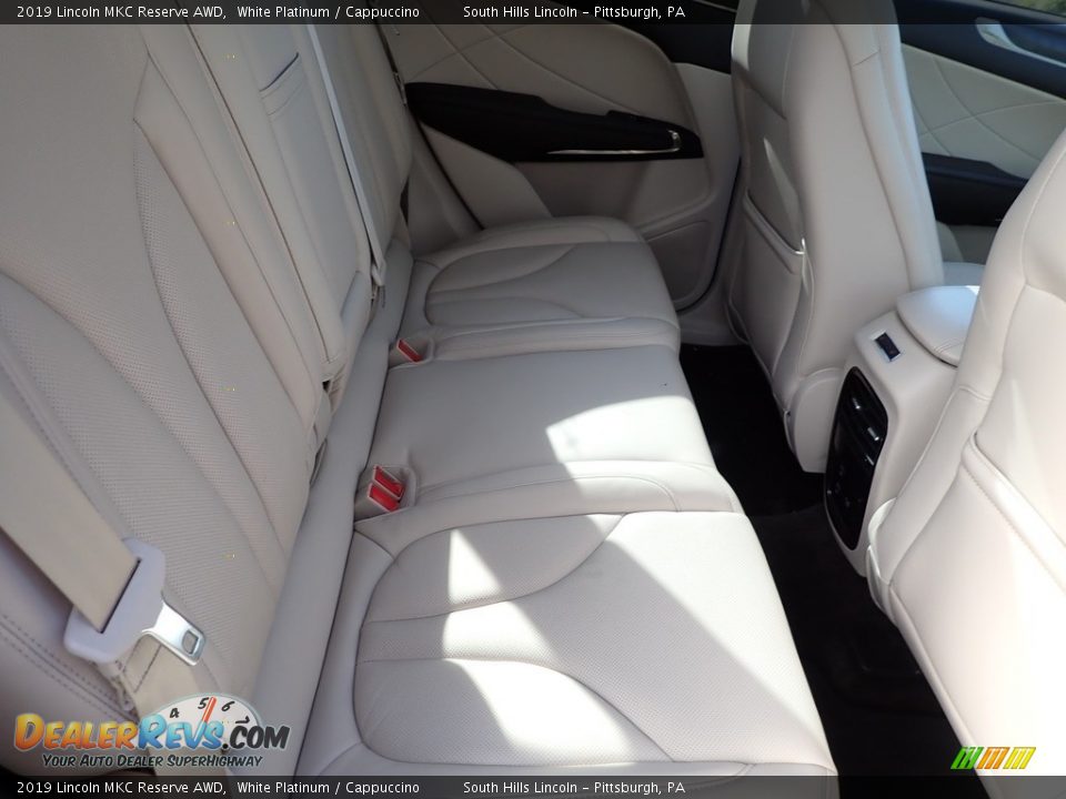 2019 Lincoln MKC Reserve AWD White Platinum / Cappuccino Photo #14