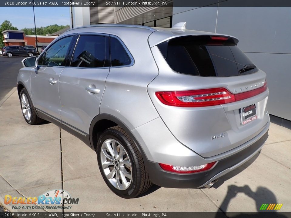 2018 Lincoln MKC Select AWD Ingot Silver / Ebony Photo #3