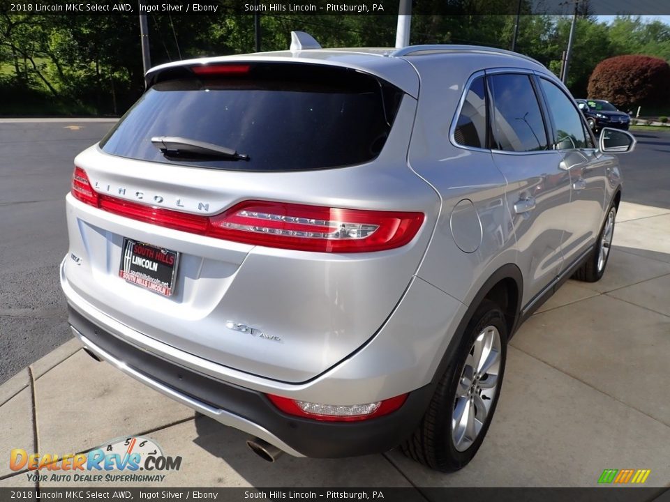 2018 Lincoln MKC Select AWD Ingot Silver / Ebony Photo #6