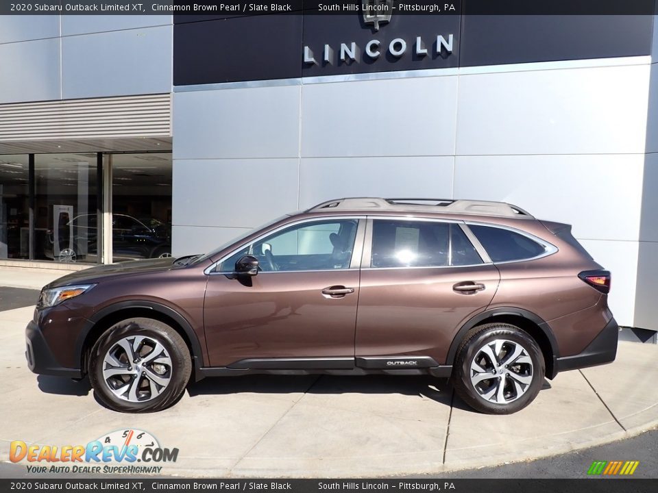 2020 Subaru Outback Limited XT Cinnamon Brown Pearl / Slate Black Photo #2