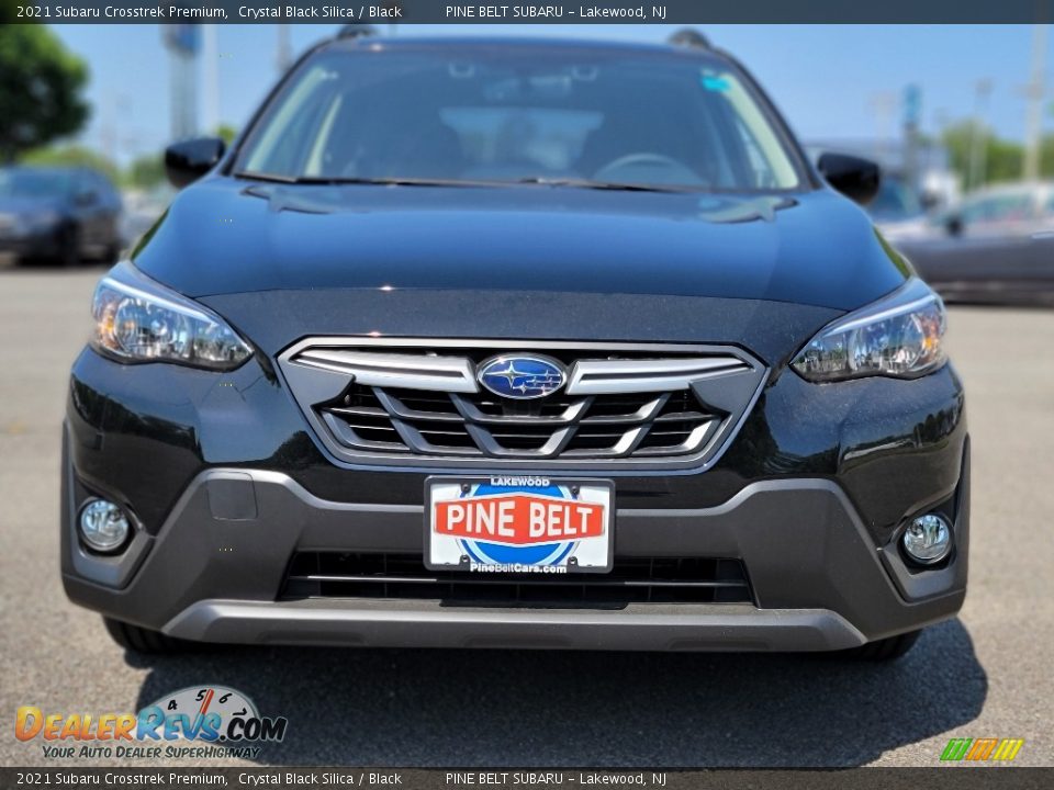 2021 Subaru Crosstrek Premium Crystal Black Silica / Black Photo #3